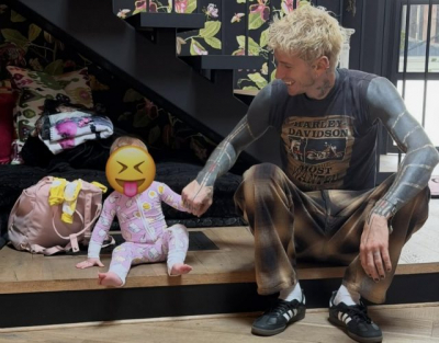 Machine Gun Kelly поделился редким видео с дочерью от Меган Фокс