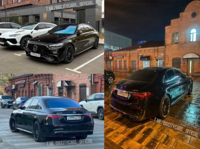 Mercedes-Benz S63 AMG привлёк внимание к биографии Василия Вдонина